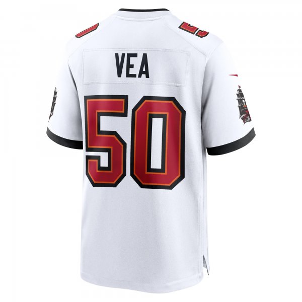 Men's Tampa Bay Buccaneers Vita Vea Nike  White White Game Jersey