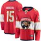 Men's Florida Panthers Anton Lundell Fanatics Red Home Breakaway Player Jersey