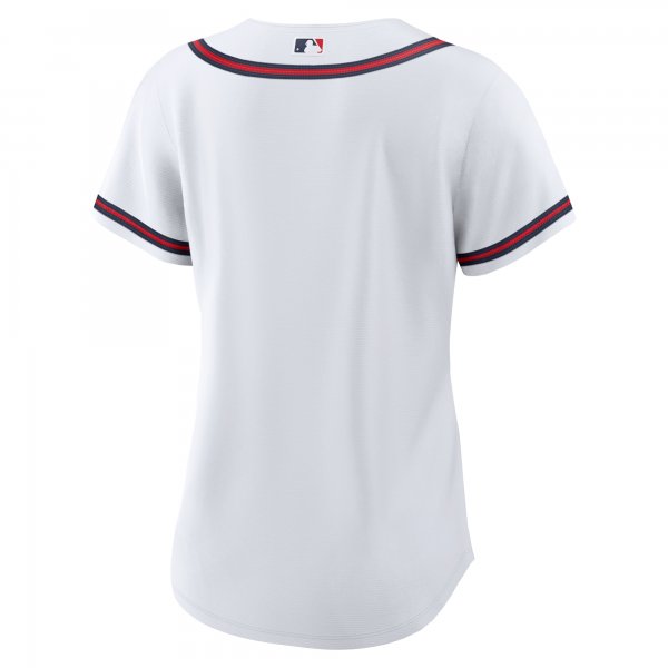 Women's Atlanta Braves Nike White Home Replica Team Jersey