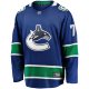 Men's Vancouver Canucks Carson Soucy Fanatics Blue Home Premier Breakaway Player Jersey