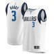 Men's Dallas Mavericks Jaden Hardy Fanatics White Fast Break Player Jersey - Association Edition