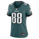 Women's Philadelphia Eagles Dallas Goedert Nike Midnight Green Team Game Jersey