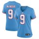 Women's Tennessee Titans Steve McNair Nike Light Blue Oilers Throwback Retired Player Game Jersey