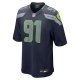 Men's Seattle Seahawks Byron Murphy II Nike College Navy 2024 NFL Draft First Round Pick Player Game Jersey