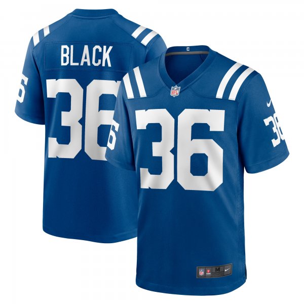 Men's Indianapolis Colts Henry Black Nike  Royal Team Game Jersey