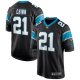 Men's Carolina Panthers Jeremy Chinn Nike Black Game Jersey