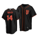 Men's San Francisco Giants #14 Patrick Bailey MLB Alternate Black Flex Base Jersey