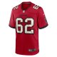 Men's Tampa Bay Buccaneers Graham Barton Nike  Red  Game Jersey