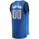 Youth Dallas Mavericks Fanatics Blue Fast Break Custom Replica Jersey - Icon Edition