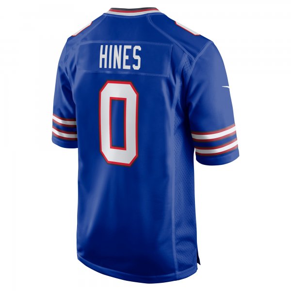 Men's Buffalo Bills Nyheim Hines Nike Royal Game Player Jersey