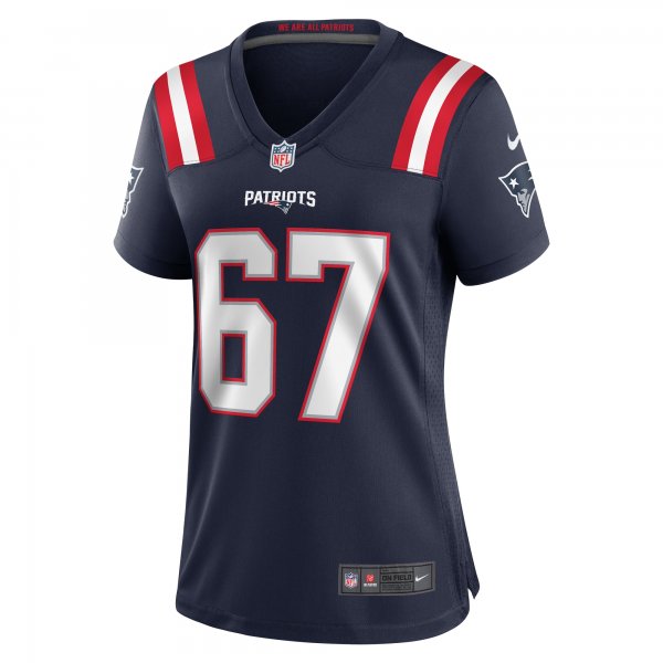 Women's New England Patriots Hayden Howerton Nike Navy Home Game Player Jersey