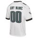 Youth Philadelphia Eagles Nike White Custom Game Jersey