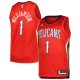 Men's New Orleans Pelicans Zion Williamson Jordan Brand Red Swingman Player Jersey - Statement Edition