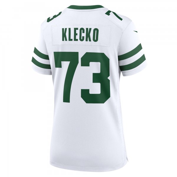 Women's New York Jets Joe Klecko Nike White Legacy Retired Player Game Jersey