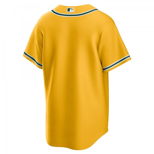 Men's Oakland Athletics Nike Gold Alternate Replica Team Jersey