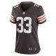 Women's Cleveland Browns Ronnie Hickman Nike  Brown Team Game Jersey