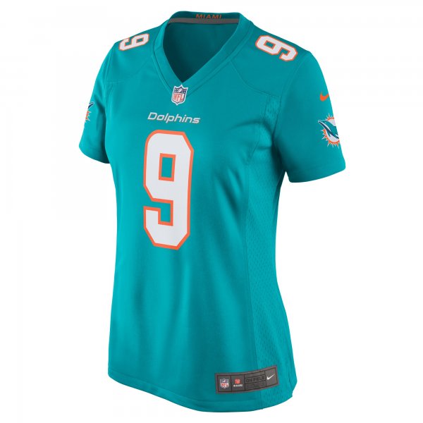 Women's Miami Dolphins Calvin Jackson Nike Aqua Home Game Player Jersey