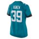 Women's Jacksonville Jaguars Jamal Agnew Nike Teal Nike Game Jersey