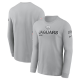 Men's Nike Gray Jacksonville Jaguars 2024 Salute To Service Long Sleeve T-Shirt