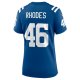 Women's Indianapolis Colts Luke Rhodes Nike Royal Game Jersey