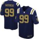 Nike New York Jets #99 Mark Gastineau Men's Game Navy Blue Alternate NFL Jersey