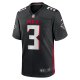 Men's Atlanta Falcons Jessie Bates III Nike Black Game Player Jersey