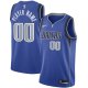 Men's Dallas Mavericks Nike Blue Swingman Custom Jersey - Icon Edition