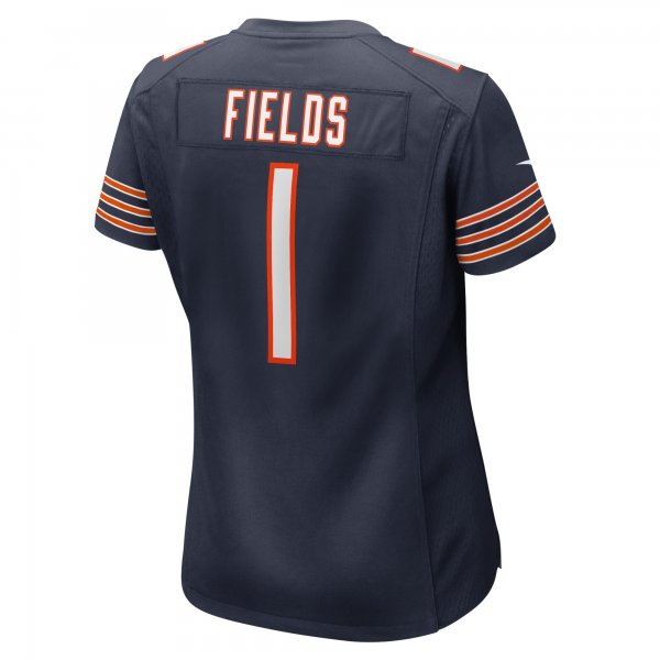 Women's Chicago Bears Justin Fields Nike Navy Player Jersey