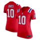 Women's New England Patriots Mac Jones Nike Red Game Alternate Jersey