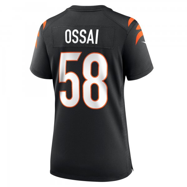 Women's Cincinnati Bengals Joseph Ossai Nike Black Game Jersey