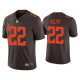 Men's #22 Grant Delpit Cleveland Browns Brown 2020 NFL Draft Alternate Vapor Limited Jersey