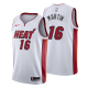 Mens's Miami Heat #16 Caleb Martin 2020-21 White Association Edition NBA Jersey