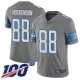 Detroit Lions #88 T.J. Hockenson Gray Youth Stitched NFL Limited Rush 100th Season Jersey