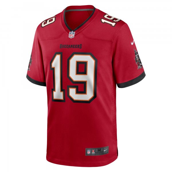 Men's Tampa Bay Buccaneers David Moore Nike  Red  Game Jersey