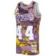 Men's Los Angeles Lakers Jerry West Mitchell & Ness Purple 1971/72 Hardwood Classics Lunar New Year Swingman Jersey