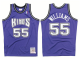 Men's Sacramento Kings #55 Jason Williams Mitchell & Ness 1998-99 Purple Stitched NBA Jersey