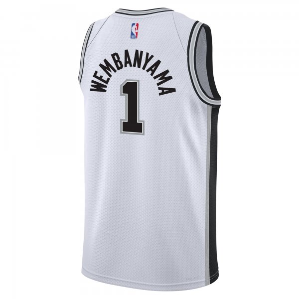 Youth San Antonio Spurs Victor Wembanyama Nike White Swingman Jersey - Association Edition