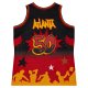 Men's Atlanta Hawks Mitchell & Ness x Tats Cru Black Hardwood Classics Fashion Jersey