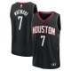 Men's Houston Rockets Cam Whitmore Fanatics Black Fast Break Replica Player Jersey - Statement Edition