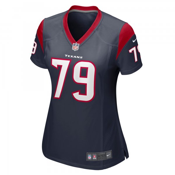 Women's Houston Texans Jimmy Morrissey Nike Navy Game Jersey