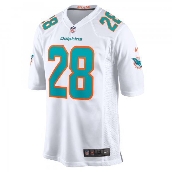 Men's Miami Dolphins Devon Achane Nike White Player Game Jersey