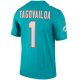 Men's Miami Dolphins Tua Tagovailoa Nike Aqua Legend Jersey