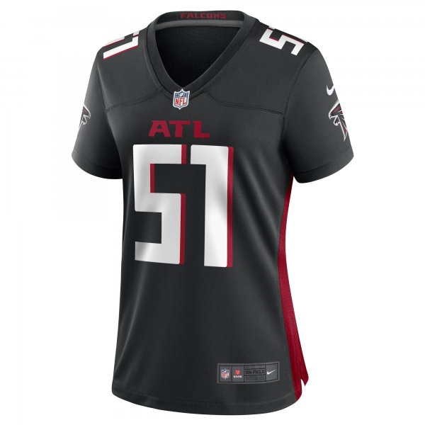 Women's DeAngelo Malone Atlanta Falcons Nike Black Game Player Jersey