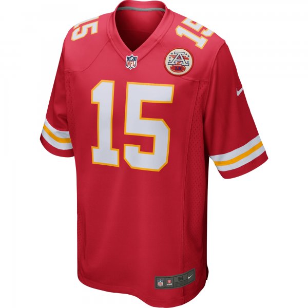 Men's Kansas City Chiefs Patrick Mahomes Nike Red Game Jersey