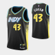 Men's Nike Indiana?Pacers #43 Pascal Siakam 2023-24 City Edition Black City Edition Swingman Jersey