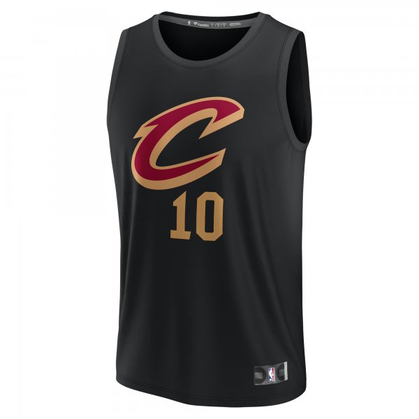 Youth Cleveland Cavaliers Darius Garland Fanatics Black Fast Break Replica Player Jersey - Statement Edition