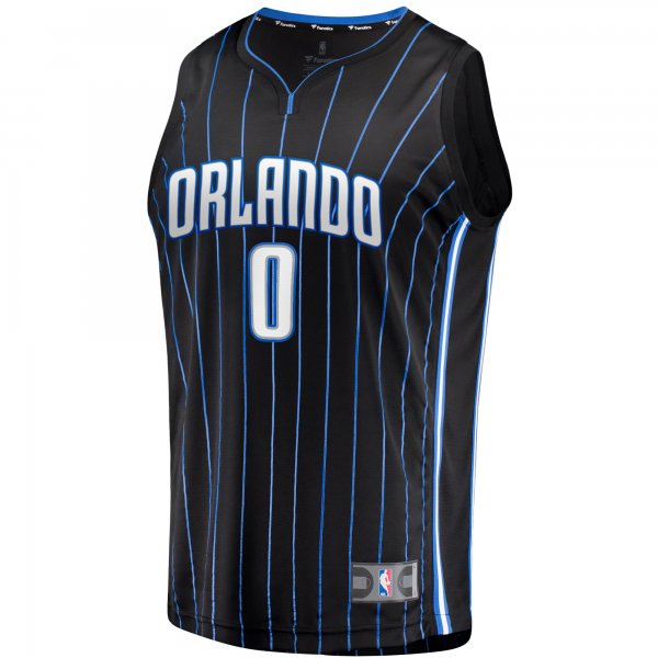 Men's Orlando Magic Anthony Black Fanatics Black  Fast Break Replica Jersey - Icon Edition