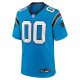 Men's Carolina Panthers Jonathon Brooks Nike Blue 2024 NFL Draft Alternate Game Player Jersey