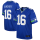 Youth Seattle Seahawks #16 Tyler Lockett Nike Royal Throwback Player Limited Jersey