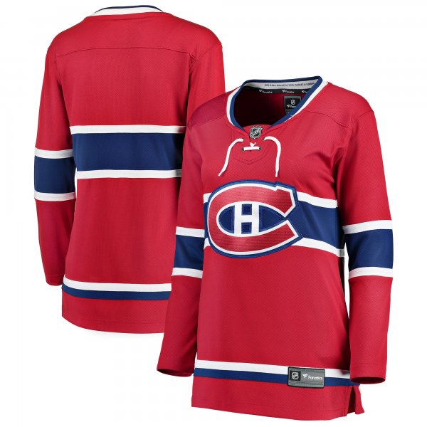 Women's Montreal Canadiens Fanatics Red Breakaway Home Jersey